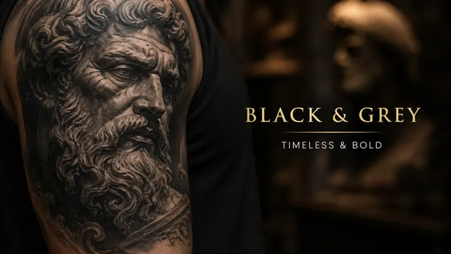 Black & Grey tattoo on a forearm, by a Puerto Vallarta tattoo artist