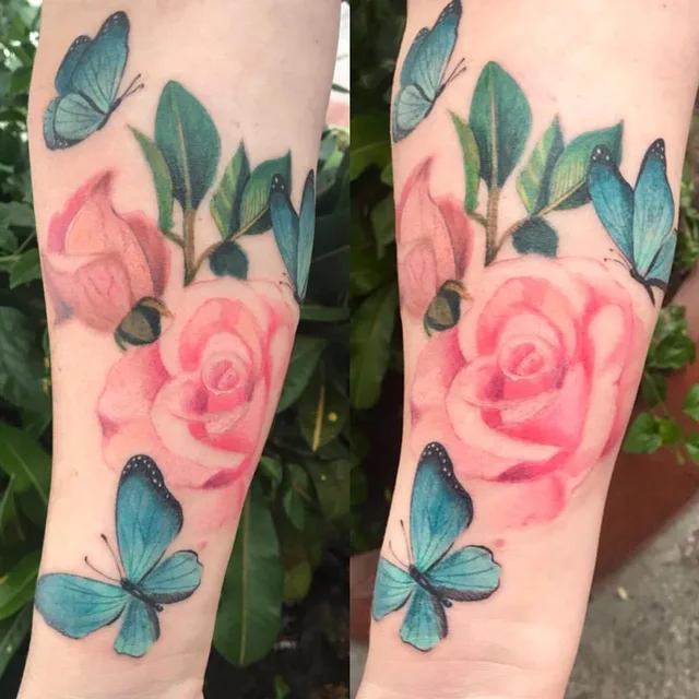 Fine Line tattoo by Paulina Acosta Gonzalez, Puerto Vallarta