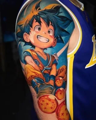 Fine Line tattoo by Tom Jones, Puerto Vallarta