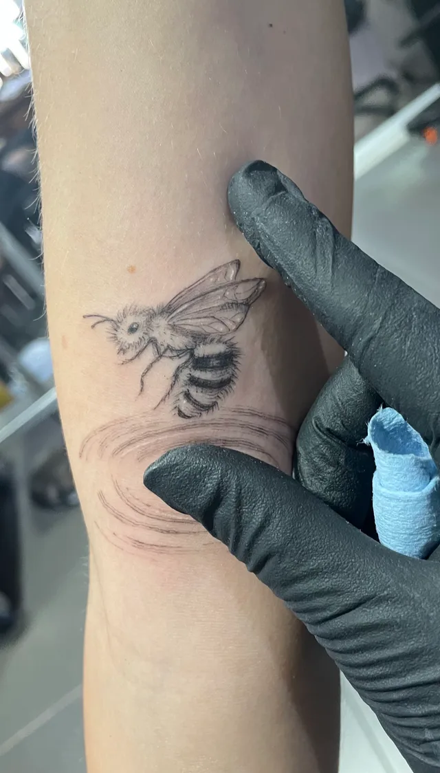 Fine Line tattoo by Paw Marina, Puerto Vallarta