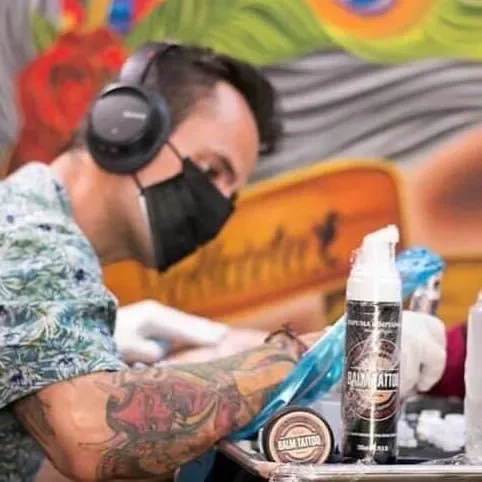 Kiki Guerrero, tattoo artist at Vallarta Ink in Puerto Vallarta