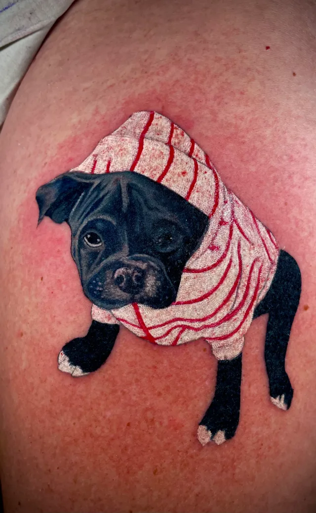 Fine Line tattoo by Kiki Guerrero at Vallarta Ink, Puerto Vallarta