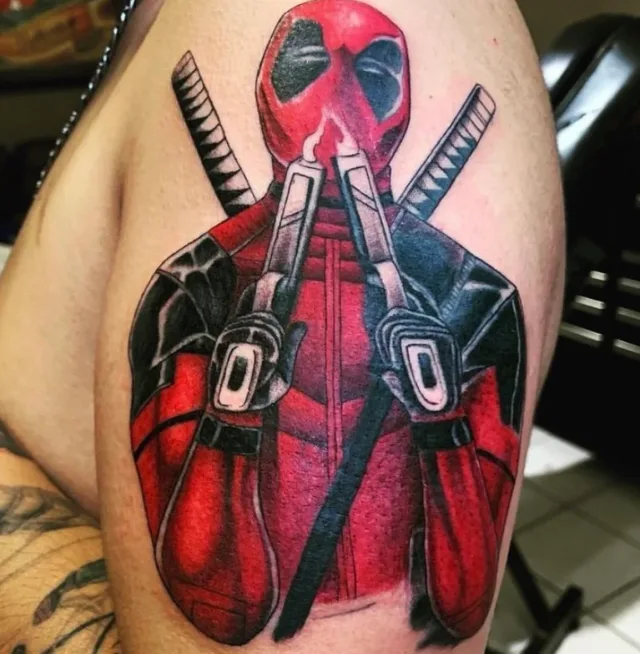 Fine Line tattoo by Kiki Guerrero at Vallarta Ink, Puerto Vallarta