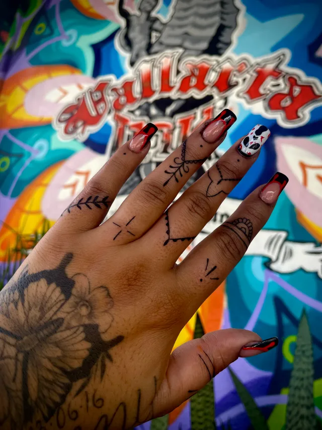 Fine Line tattoo by Kiki Guerrero at Vallarta Ink, Puerto Vallarta