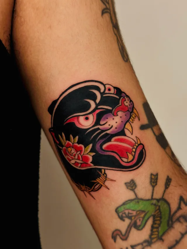 Fine Line tattoo by Christopher Gutierrez, Puerto Vallarta