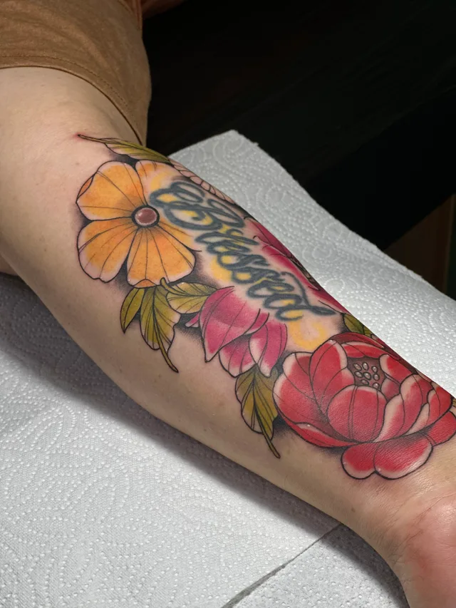 Fine Line tattoo by Christopher Gutierrez, Puerto Vallarta