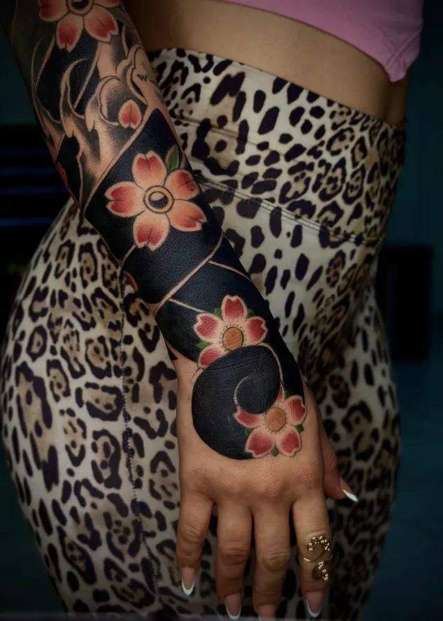 Fine Line tattoo by Christopher Gutierrez, Puerto Vallarta
