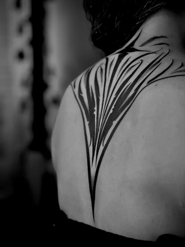 Fine Line tattoo by Christopher Gutierrez, Puerto Vallarta