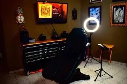 Inside Vallarta Ink, a tattoo studio in Puerto Vallarta